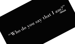 who do you say that I am Front icon